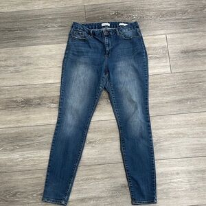 Jessica Simpson Skinny Jeans in Dark Blue Wash